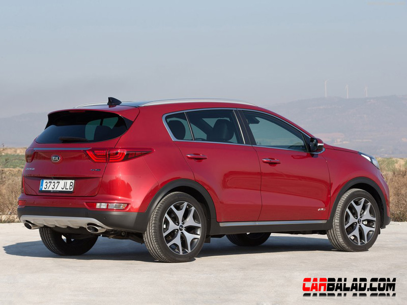 Kia Sportage 2016 Back