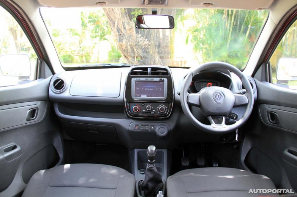 kwid interior