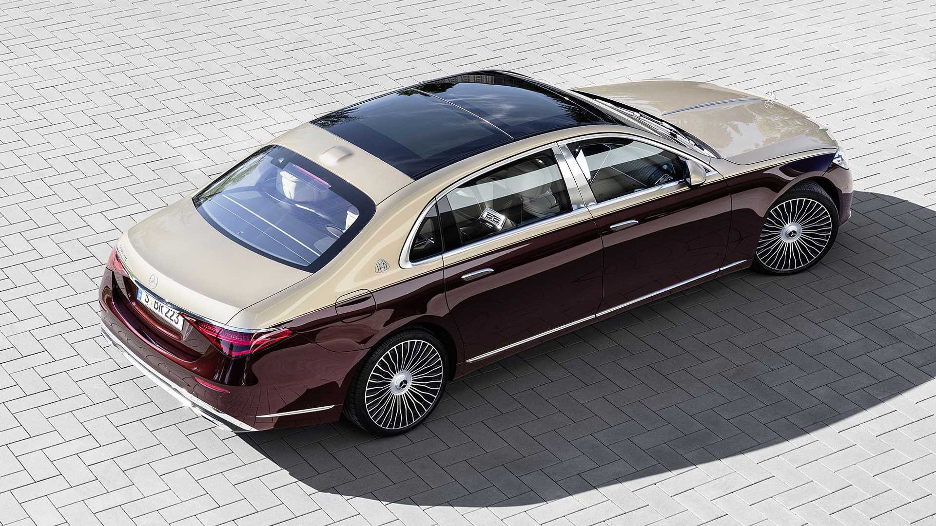 Mercedes-Benz S-Class Maybach مرسدس بنز اس کلاس میباخ نمای پشت