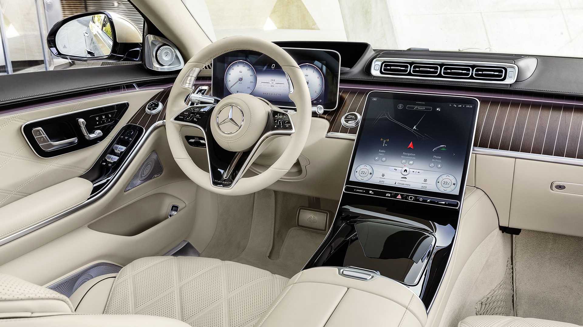 Mercedes-Benz S-Class Maybach مرسدس بنز اس کلاس میباخ نمای داخلی