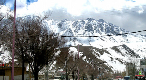 کوهستان های پوشیده از برف فریدونشهر